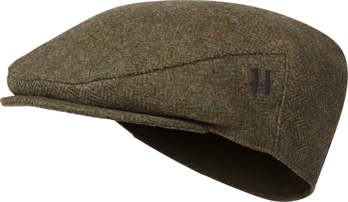 Flatkeps Forest green/Herringbone – Härkila