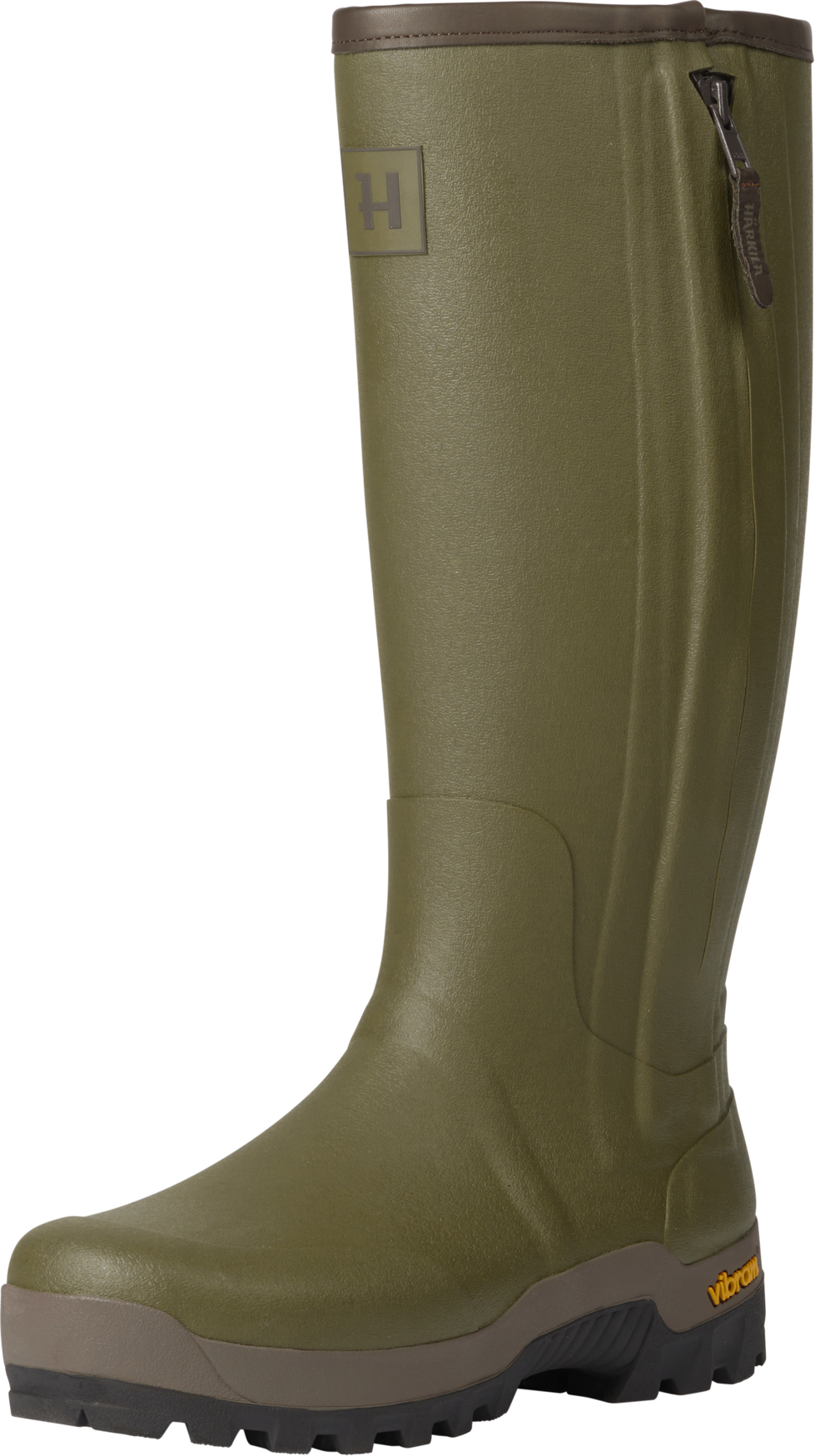 Zip Gummistövel Dark olive – Härkila