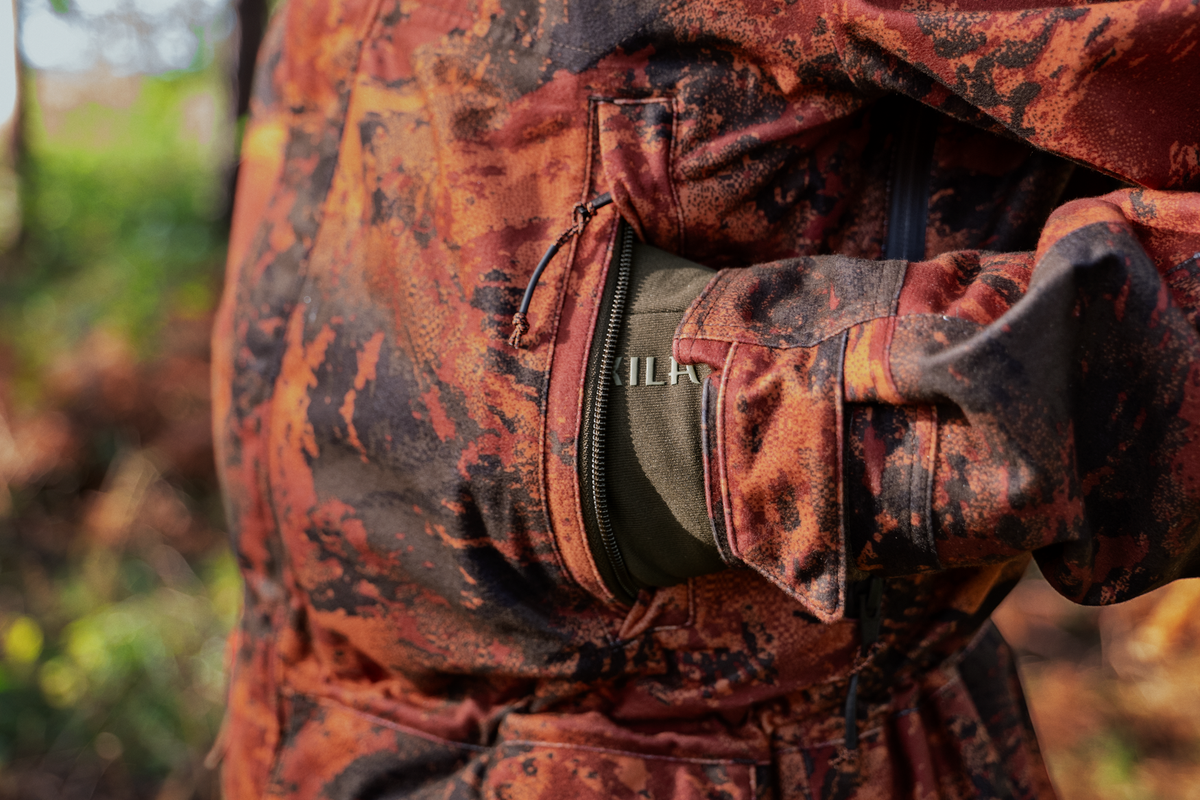 Forest Hunter GTX Camo Lång Jacka - AXIS MSP®Autumn Orange – Härkila