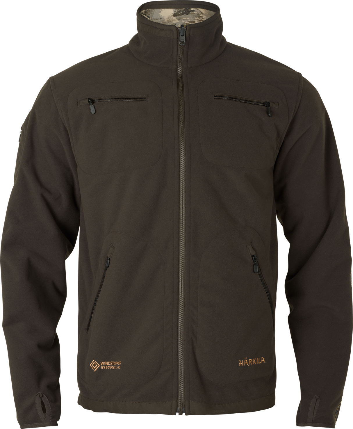 Mountain WSP Vändbar fleecejacka AXIS MSP®Mountain/Shadow brown – Härkila