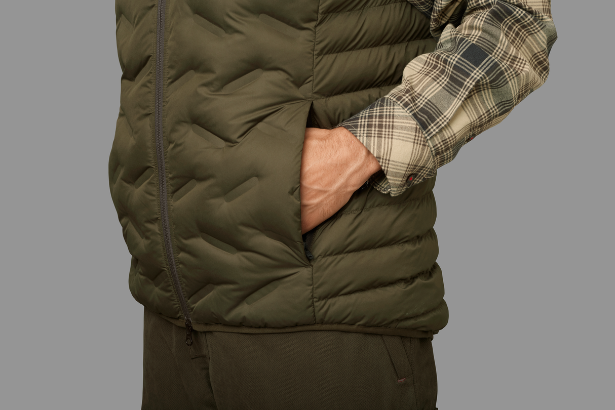 Driven Hunt Insulated väst Willow green - Härkila
