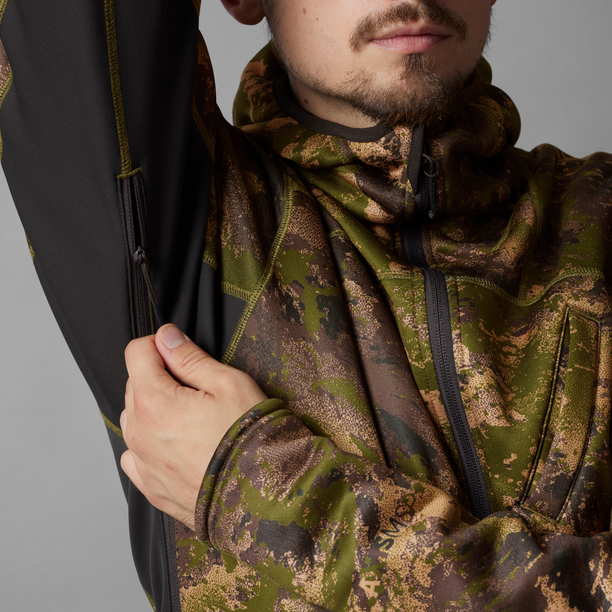 Deer Stalker camo fleecehoodie AXIS MSP®Forest - Härkila