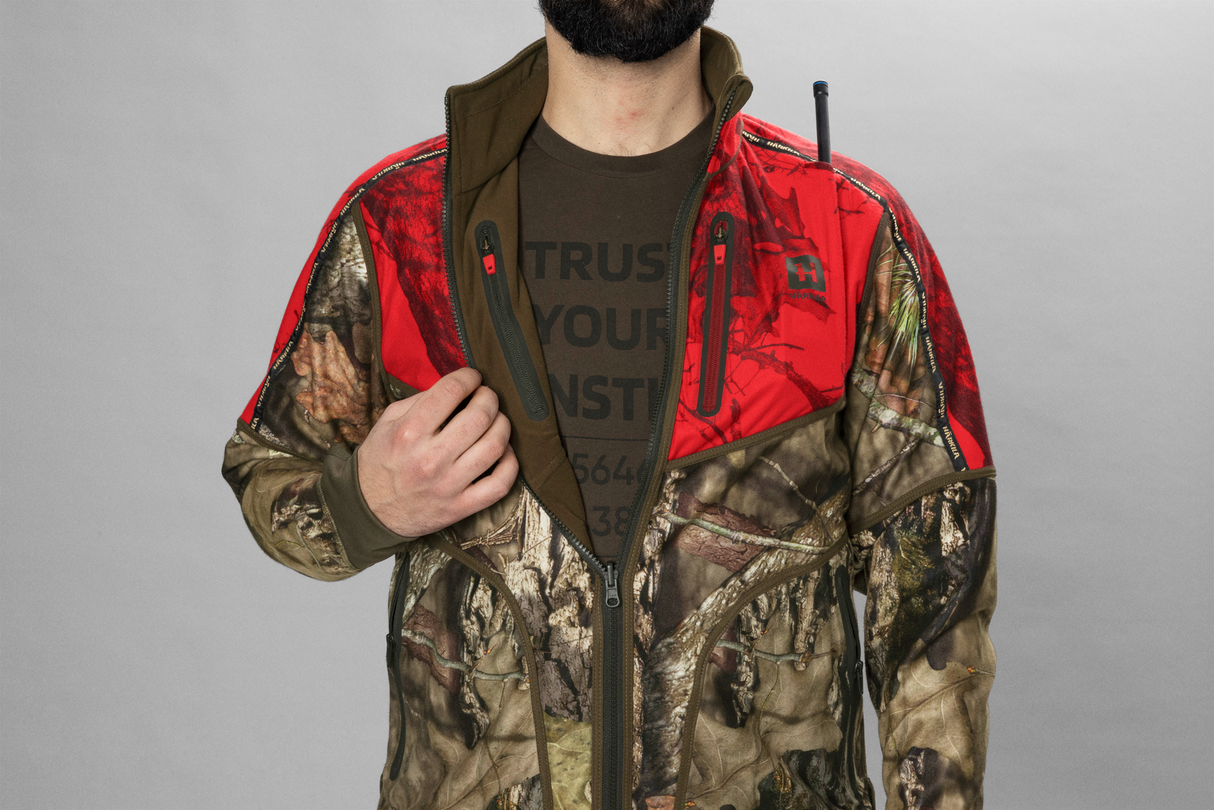 Kamko kamouflage vändbar WSP jacka Hunting green/MossyOak®Break-up Country® - Härkila