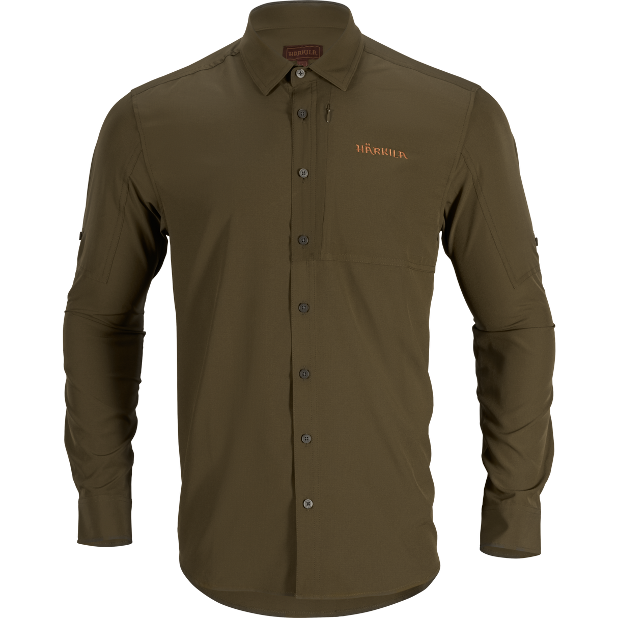 Trail L/S skjorta Willow green - Härkila