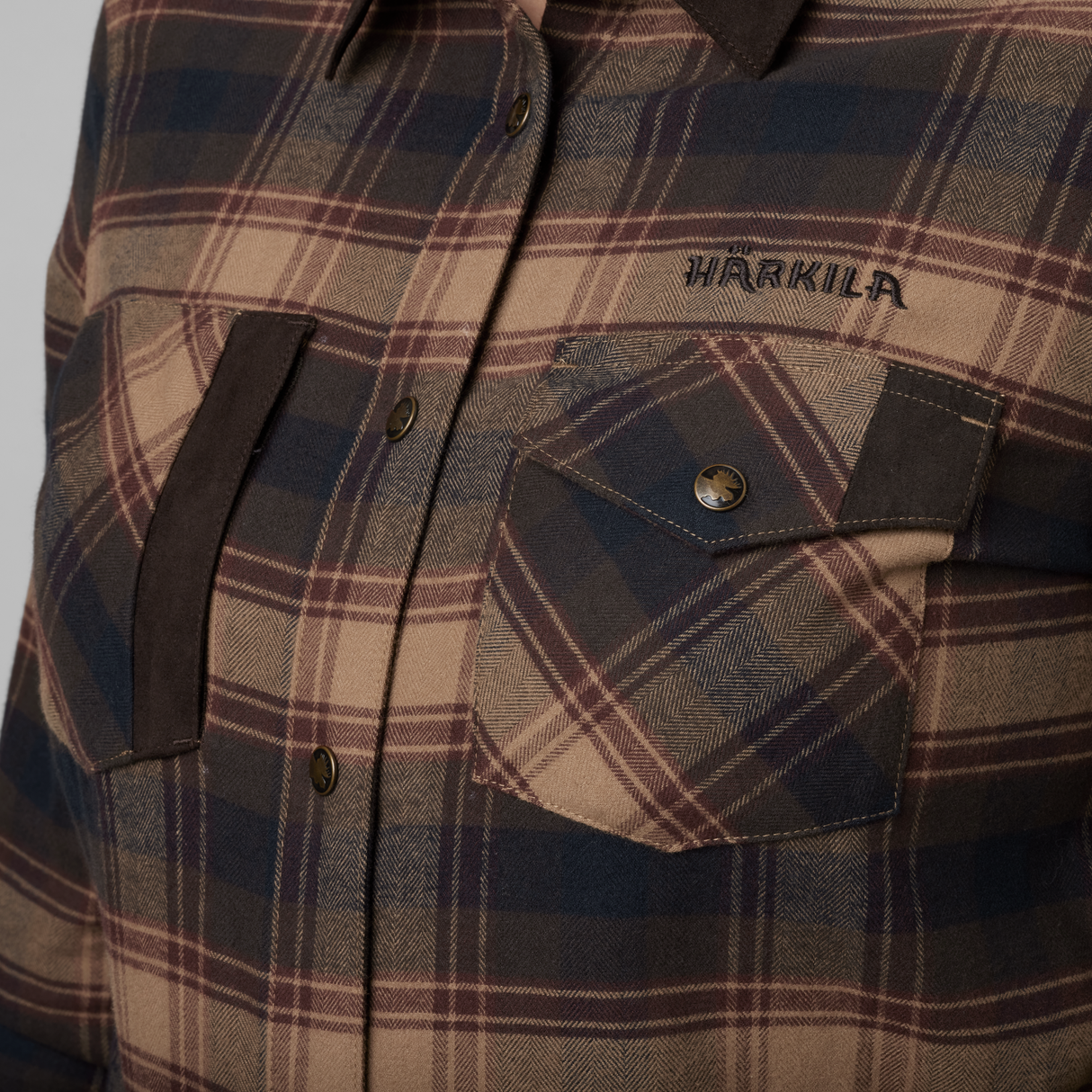 Aivak L/S skjorta Dam Bordeaux - Härkila