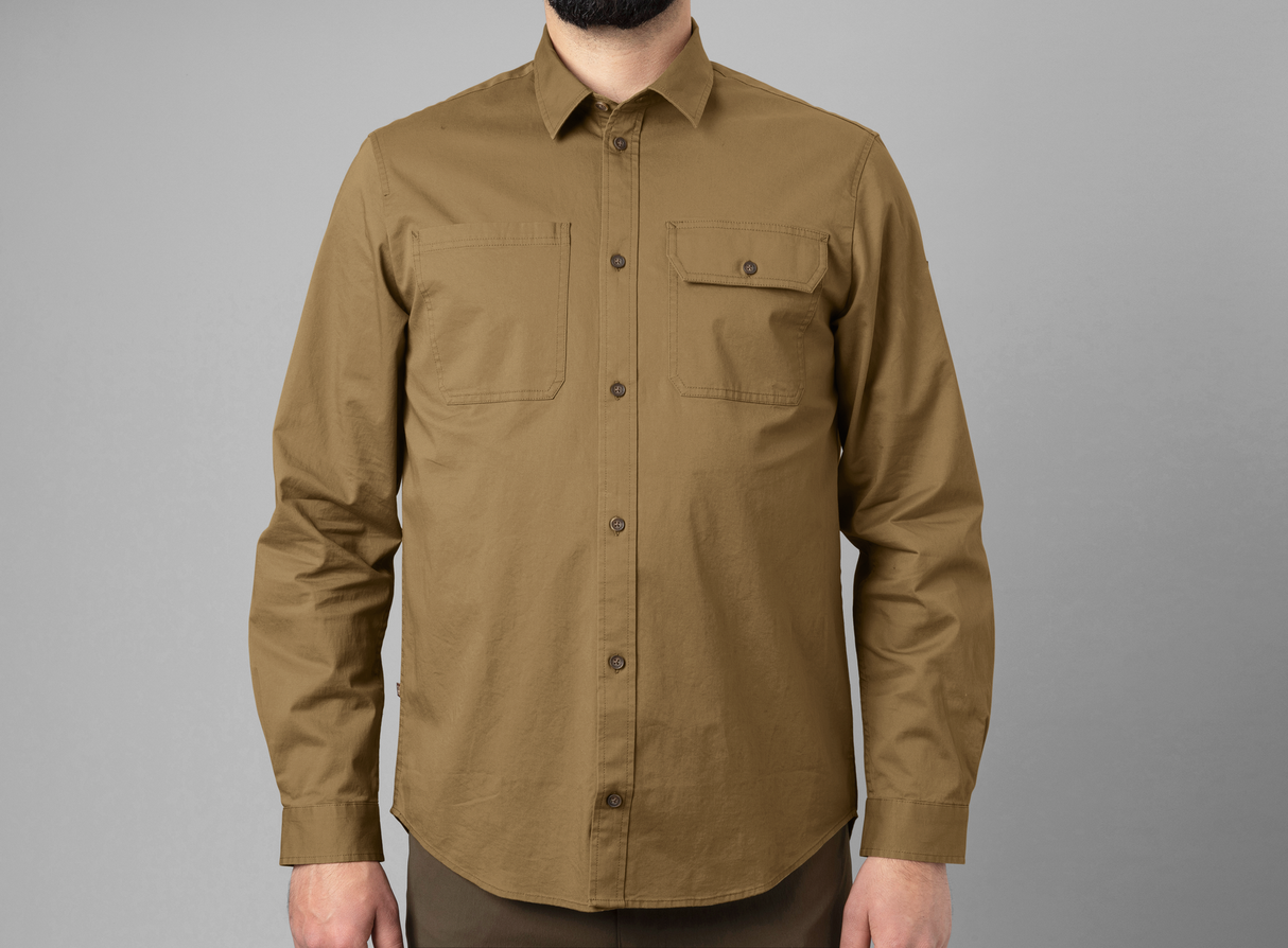 Trym L/S skjorta Antique sand - Härkila