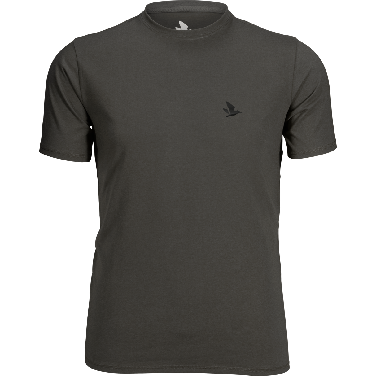 Outdoor 2-pack T-shirt Raven/Pine green - Seeland