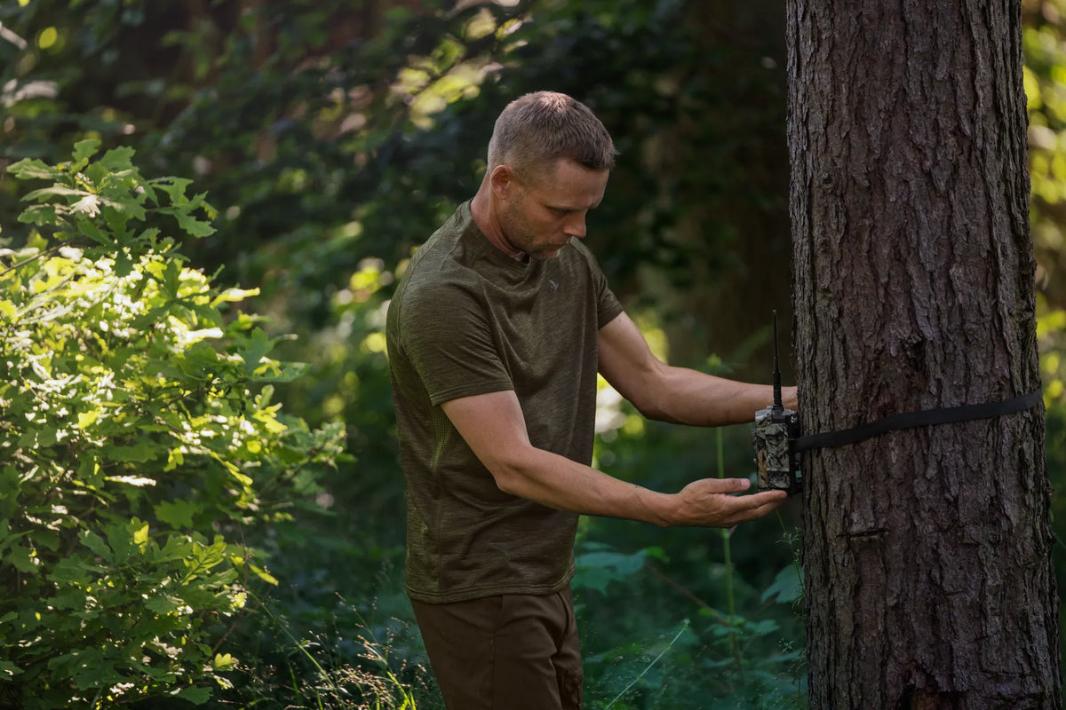 Aktiv Kortärmad T-shirt Pine green - Seeland