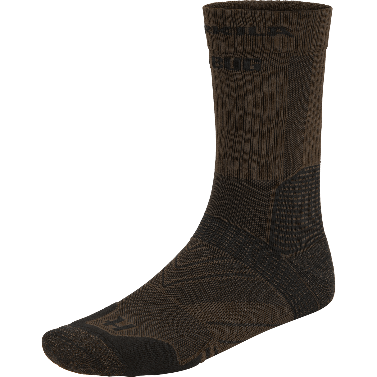 Trail strumpa Dark olive/Willow green - Härkila