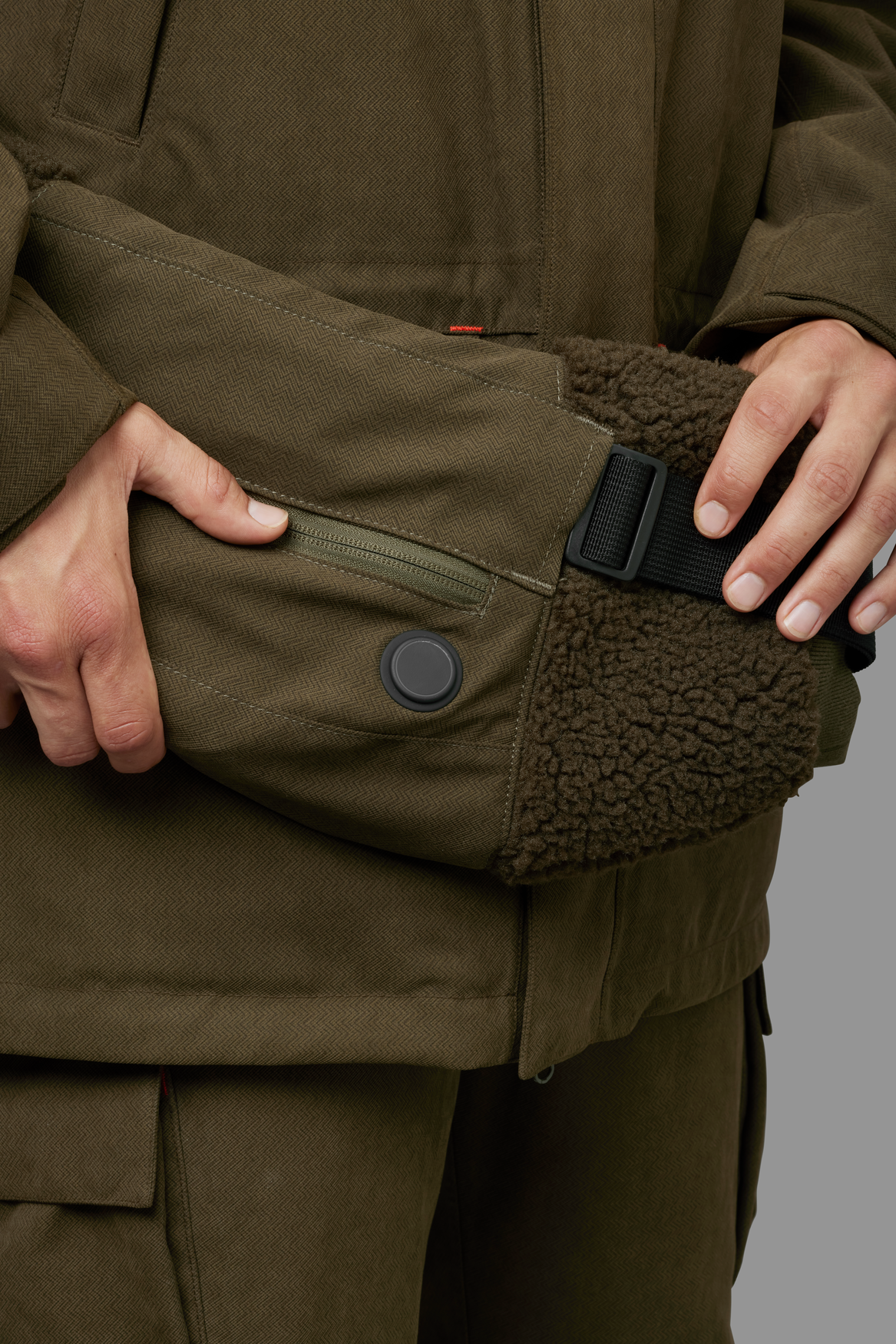 Driven Hunt Heat muff Willow green - Härkila