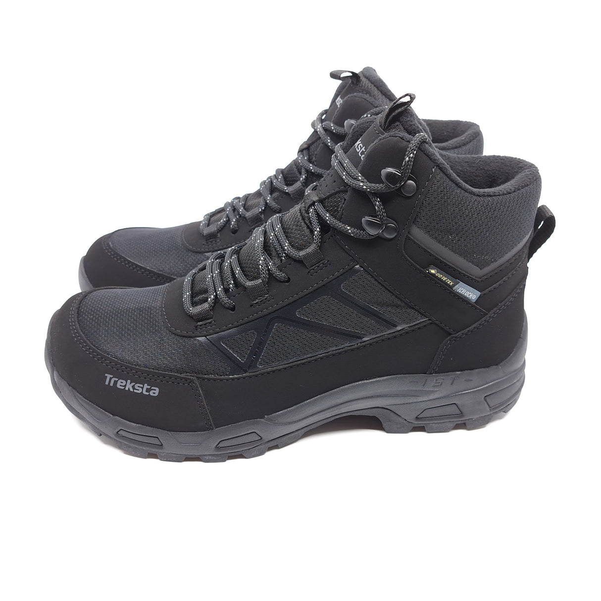 Tour Lace Mid GTX, svart/kolsgrå – Treksta