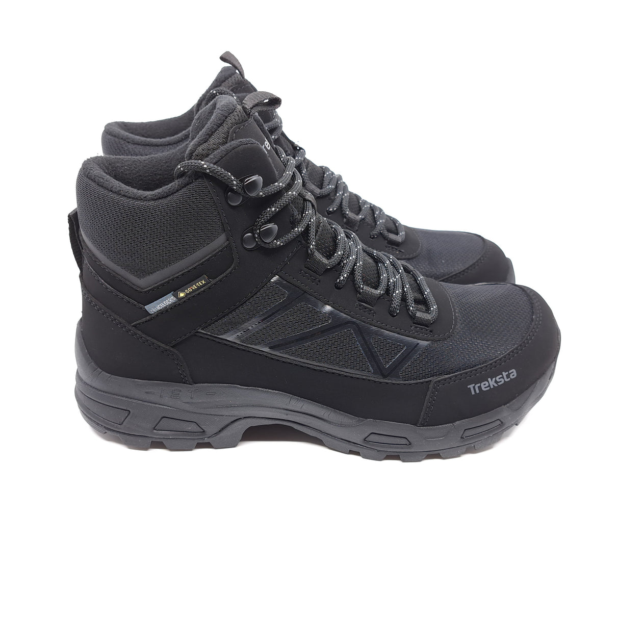 Tour Lace Mid GTX, svart/kolsgrå – Treksta