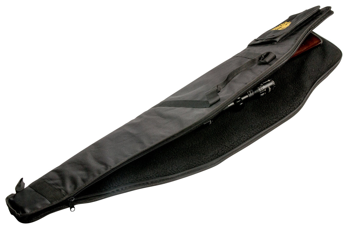 Gevärshölster Svart 130cm med ficka och rem - Buffalo River