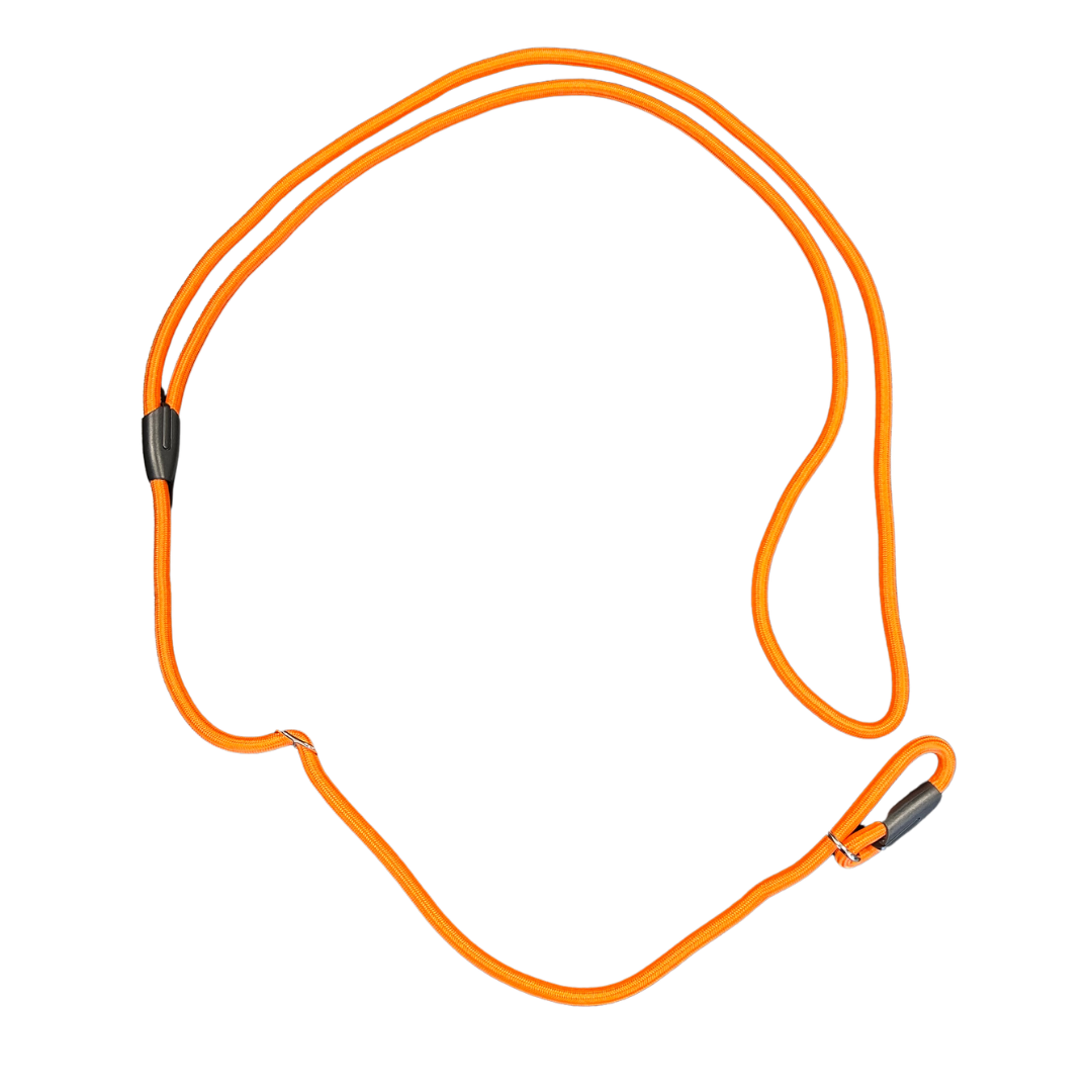 Retrieverlina med axelögla Orange - 10mm x 180cm – HuntElite