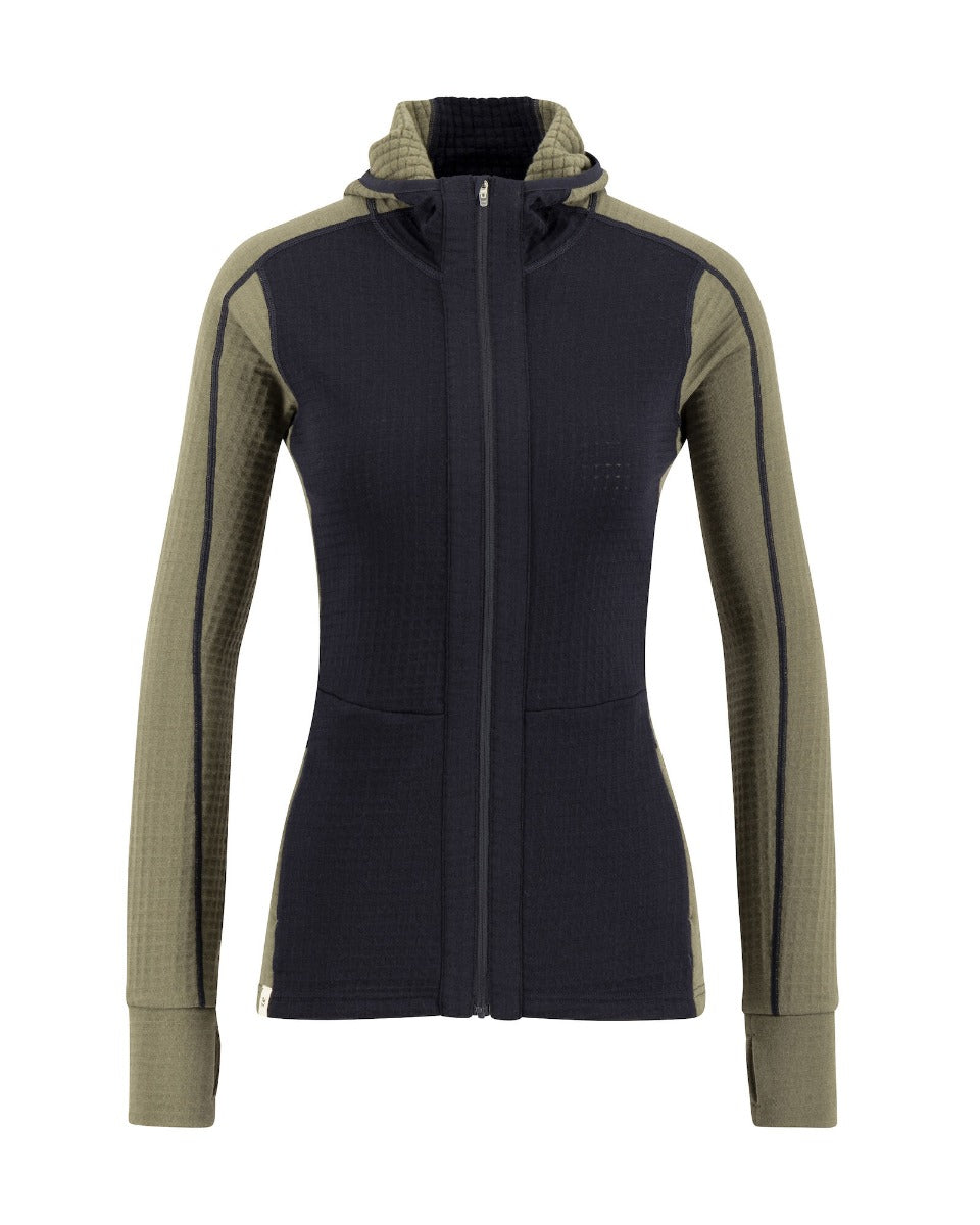 Peak Field Hooded Full Zip Mellanlager Dam – Ulvang