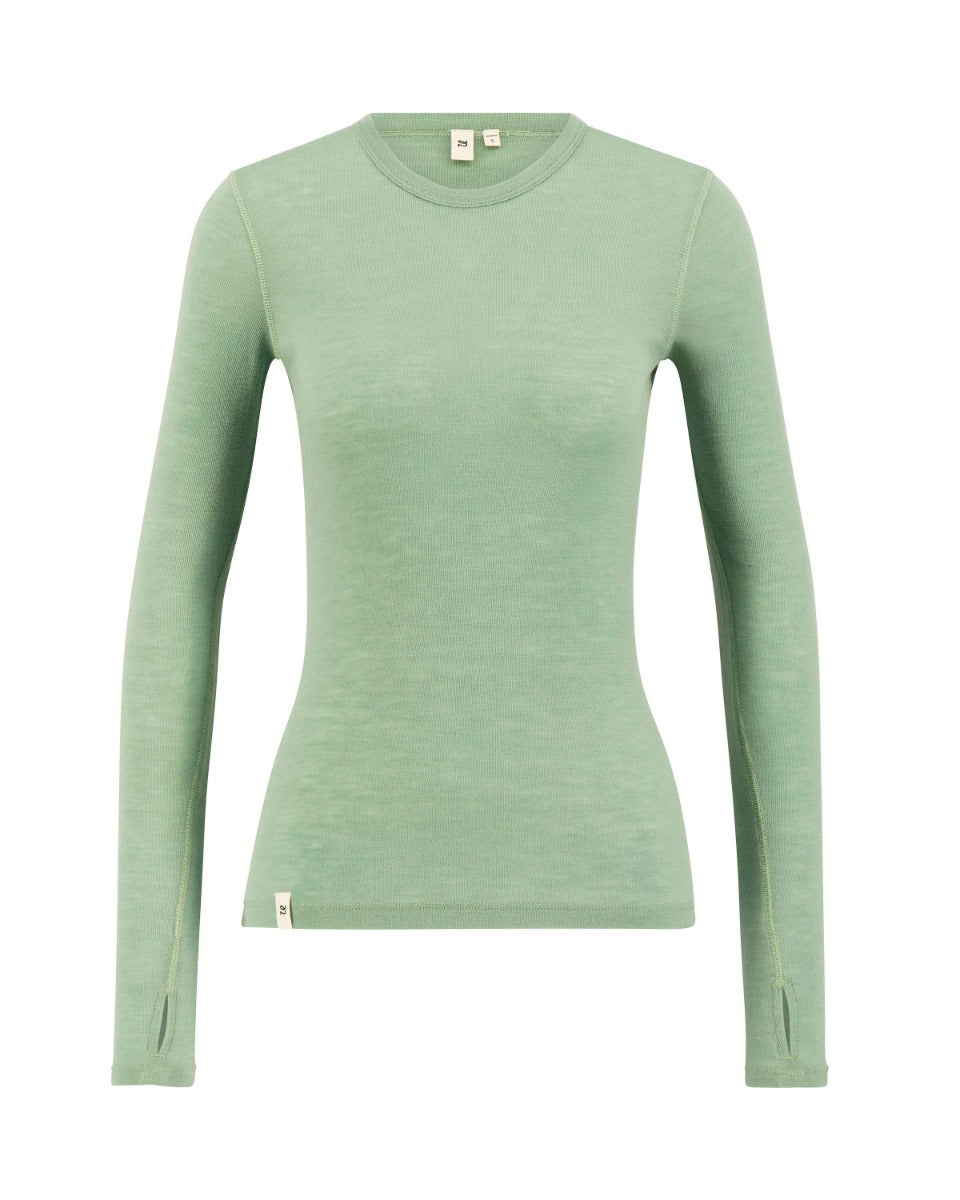 Alltime Lead Långärmad Ribbad T-shirt Dam – Ulvang
