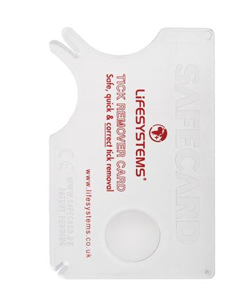 Tick Remover Card flåtfjerner - Lifesystems