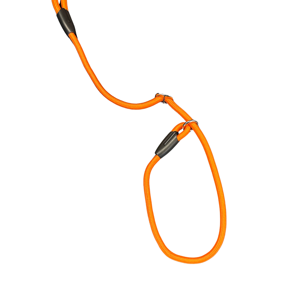Retrieverlina med axelögla Orange - 10mm x 180cm – HuntElite