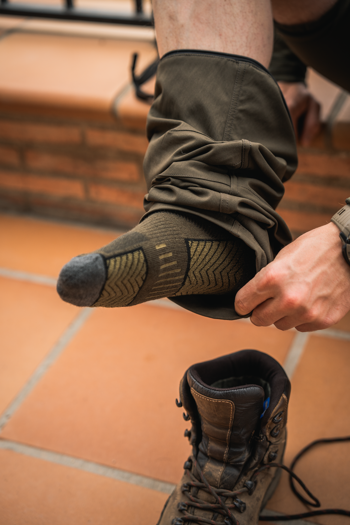 Birch Zip-off Byxor - Grizzly Brown – Seeland
