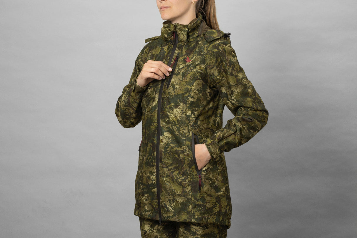 Avail Dam Camo Jacka InVis MPC Grön - Seeland