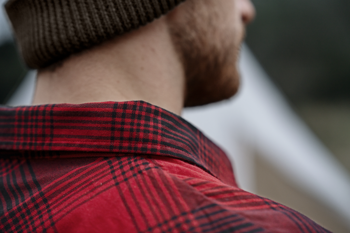 Glen Flanellskjorta - Red Check – Seeland