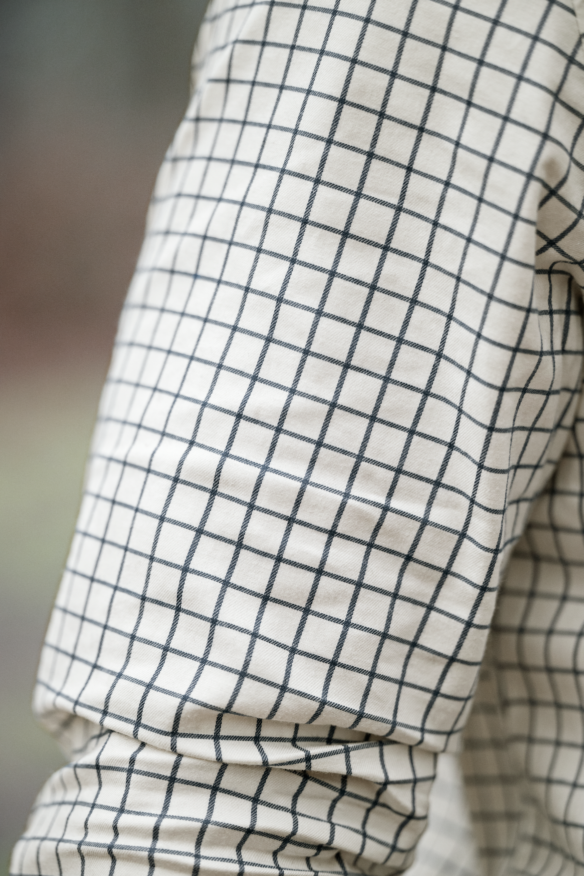 Oxford skytteskjorta - Dark Sapphire Check – Seeland