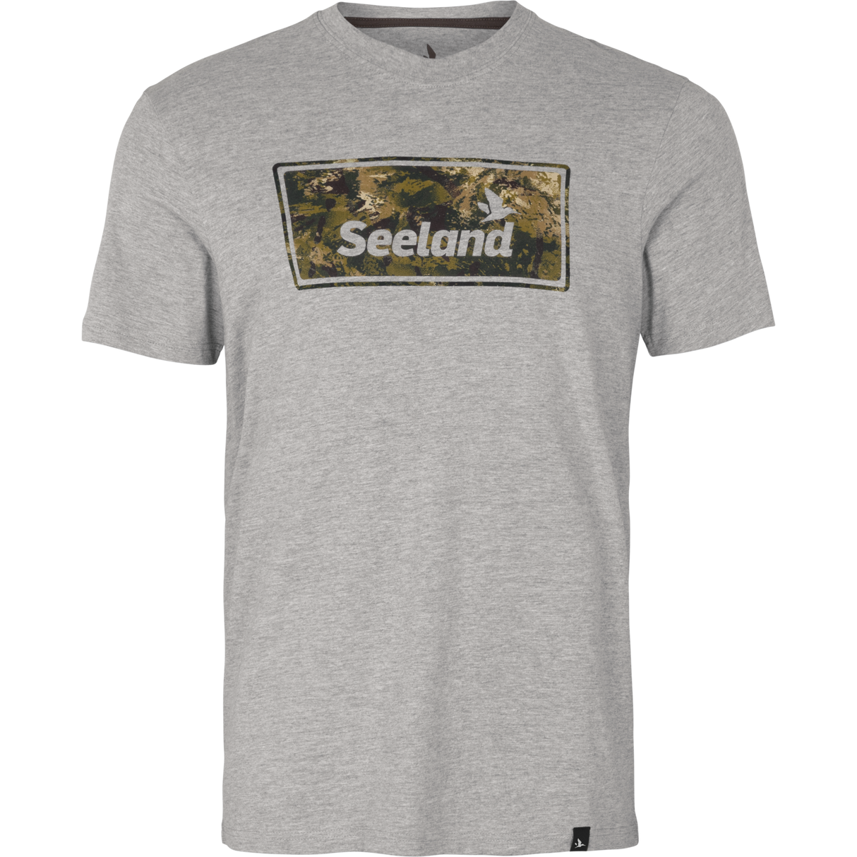 Falcon T-tröja Dark Grey Melange - Seeland