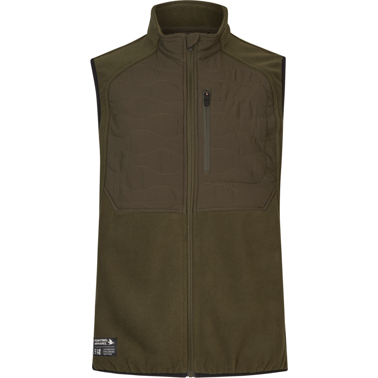 Gale Fleeceväst Pine green - Seeland