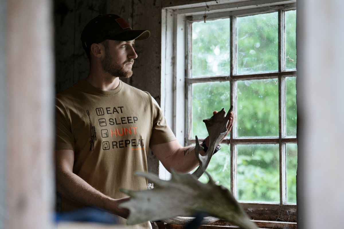 Crosslist T-shirt - Covert Green – Seeland