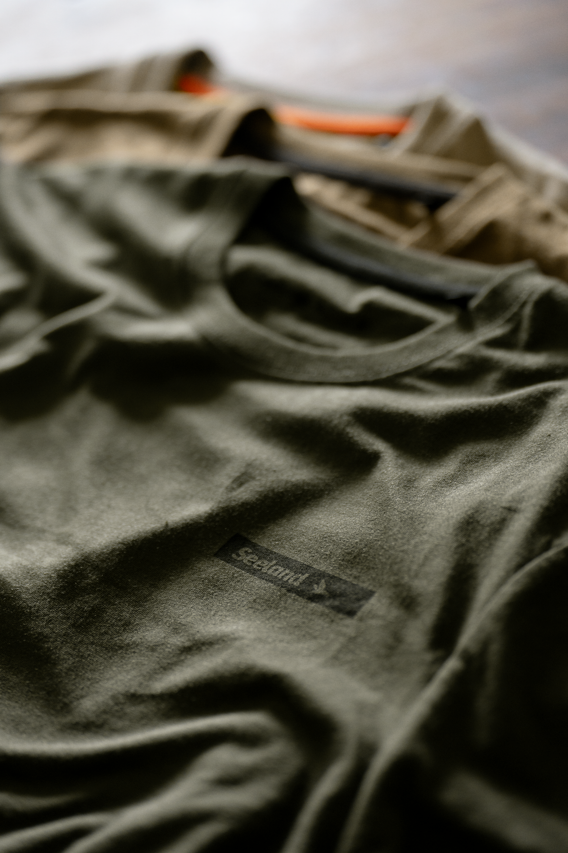 3-pack T-shirt - Pine Green/Military Olive/Grape Leaf – Seeland