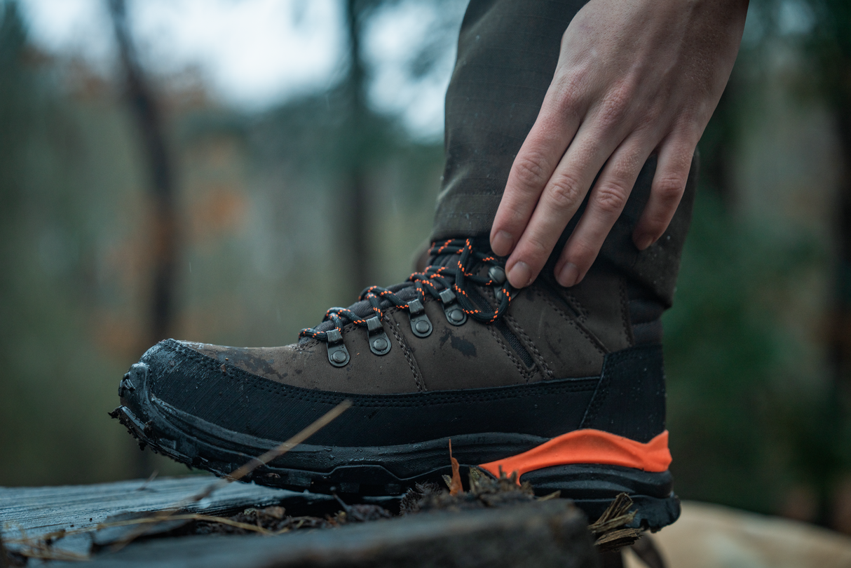 Enduro Tracker High Känga Dark Brown – Enduro