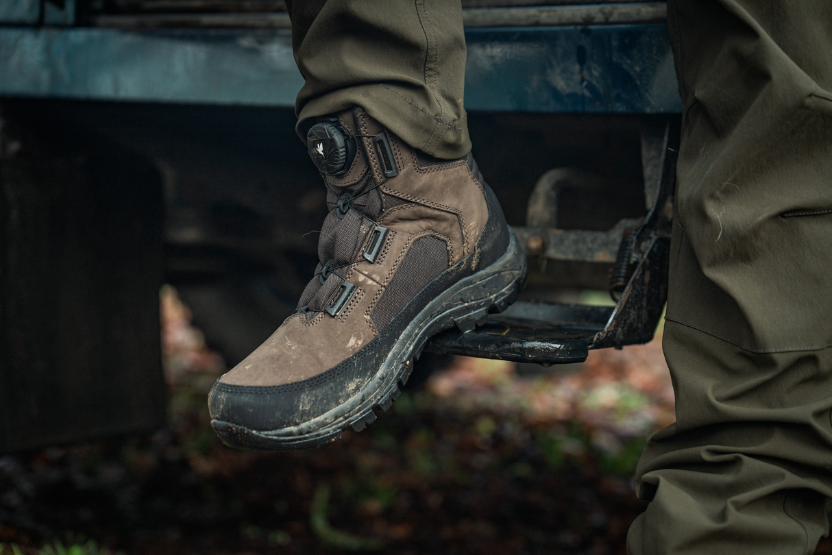 Enduro Dial Mid stövel Dark Brown – Mörkbrun