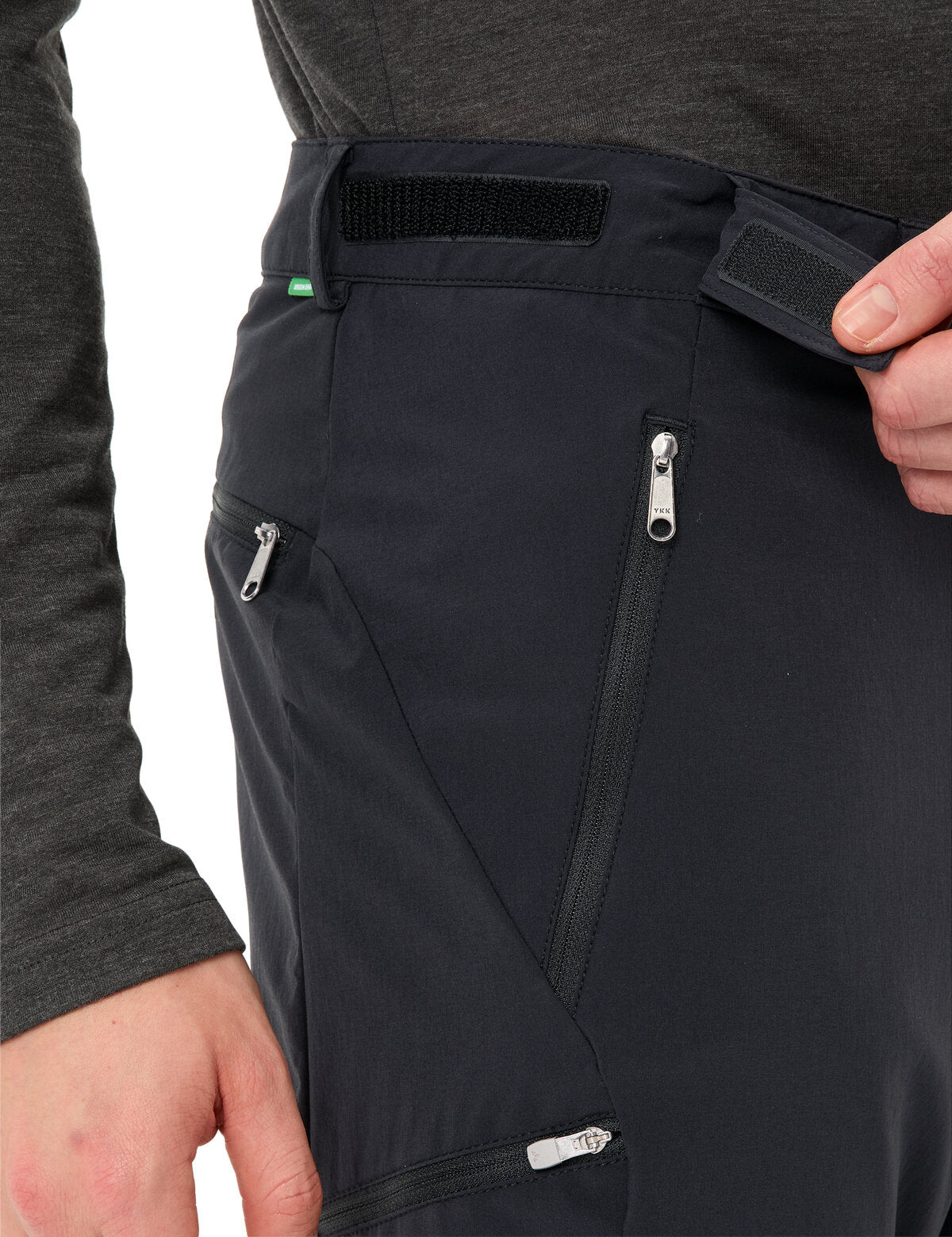 Farley Stretch T-Zip Byxor III Svart – Vaude