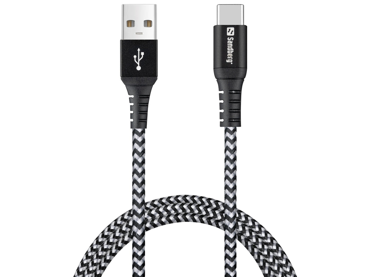 Survivor USB-C - USB-A Laddkabel - Sandberg