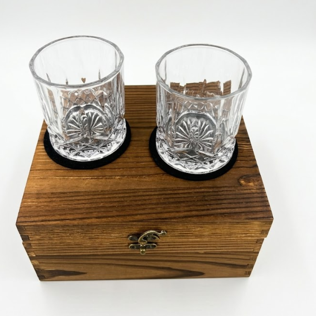 Whiskeyglas med Isbitar – HuntElite