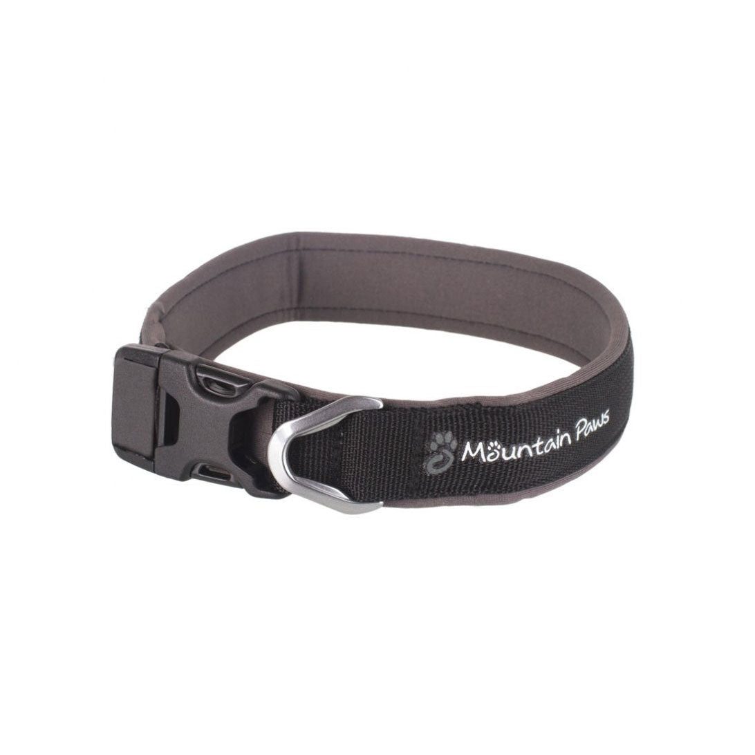 Hundhalsband Medium Svart – Mountain Paws
