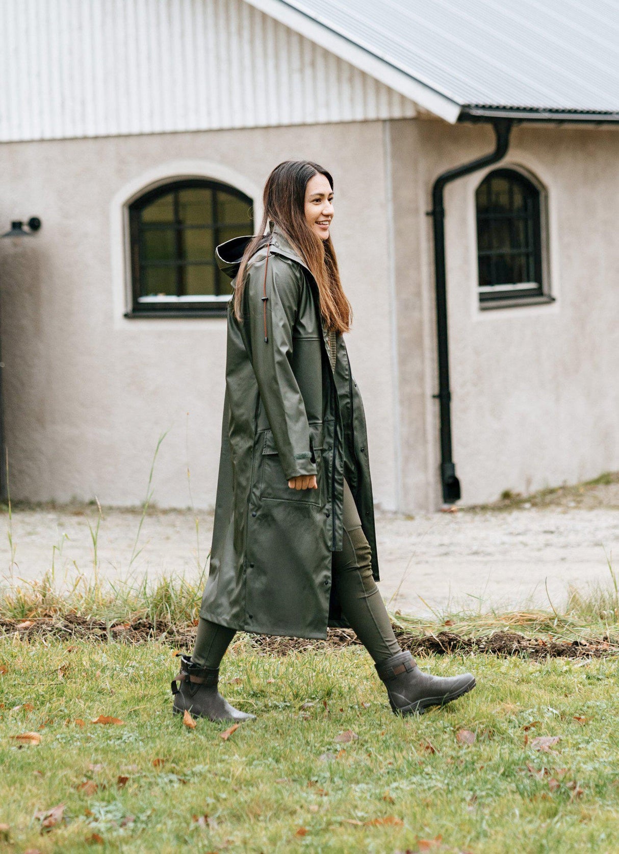 Crest Regnrock - Rain Gear Green – Swedteam