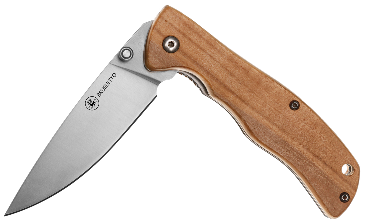 Foldekniv Lierne Olive - Brusletto