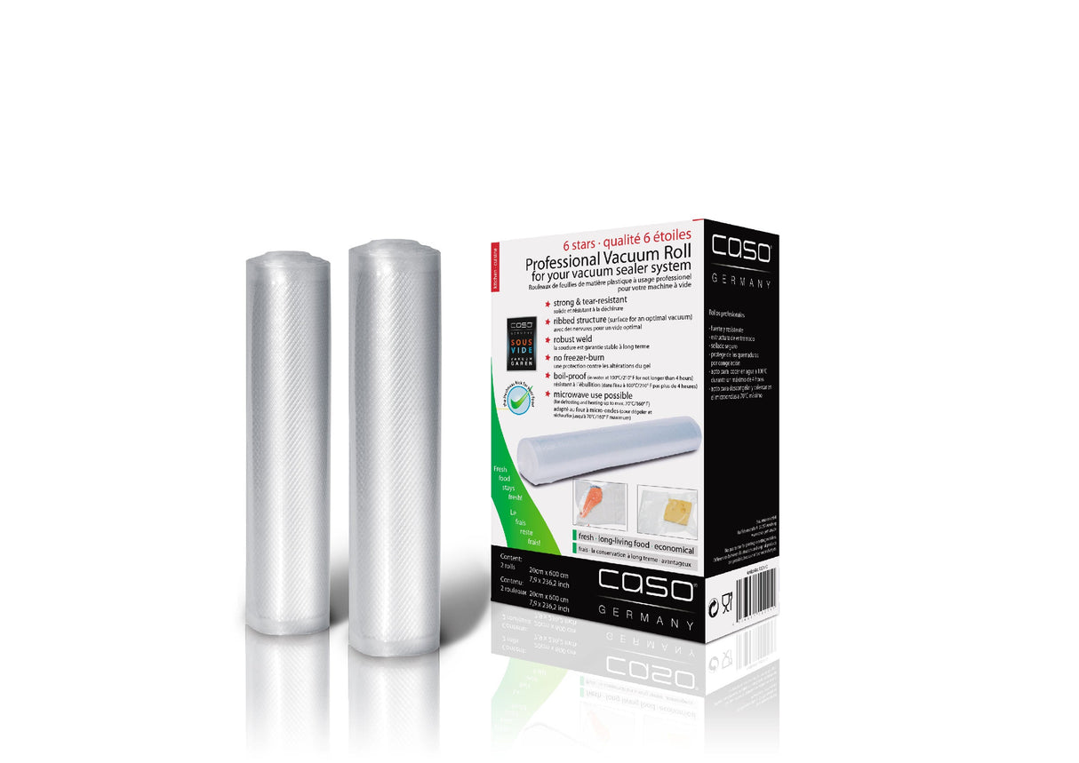 Folierullar 20x600 cm 2 st. - 150 my – Caso