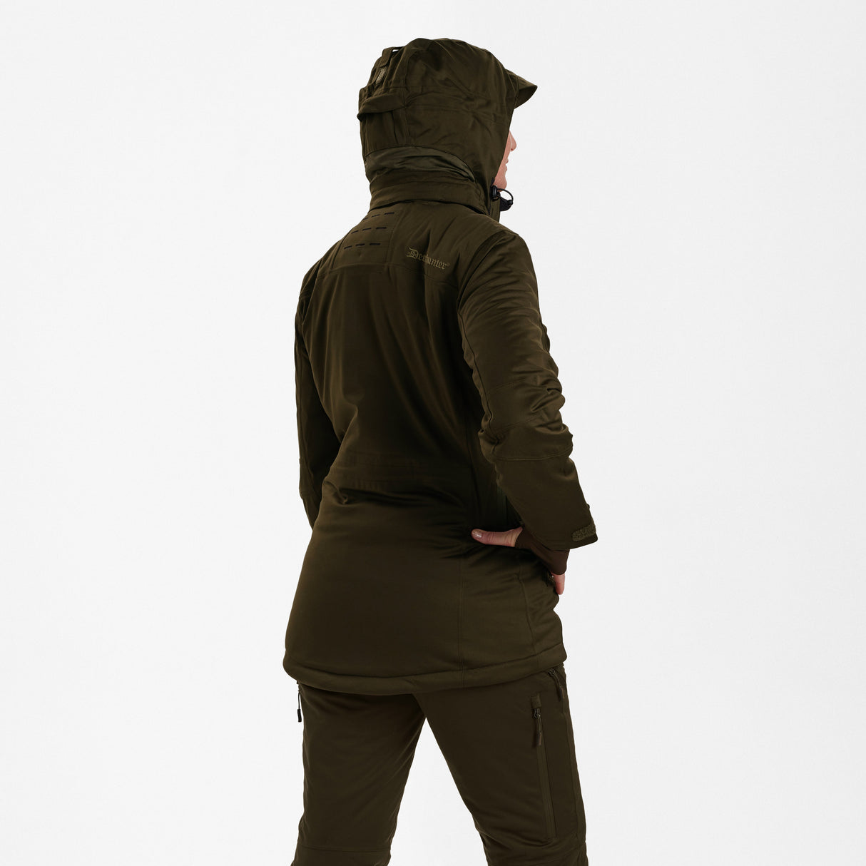 Lady Excape Winter Jacka Art Green - Deerhunter