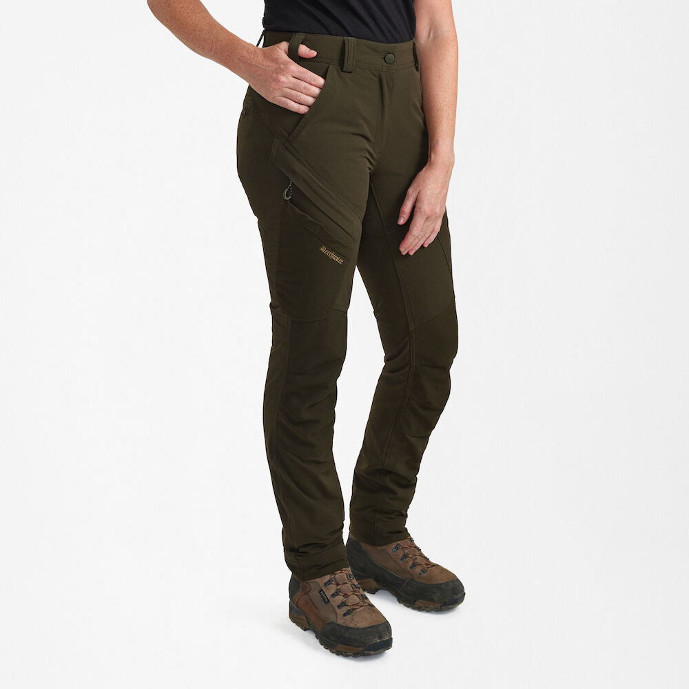 Lady Northward Byxor Bark Green - Deerhunter