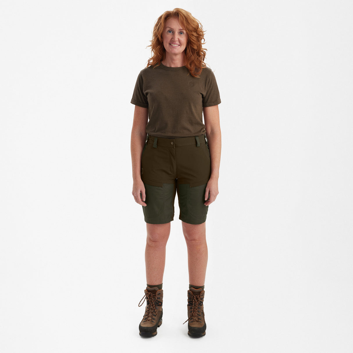 Lady Ann Shorts Deep Green - Deerhunter