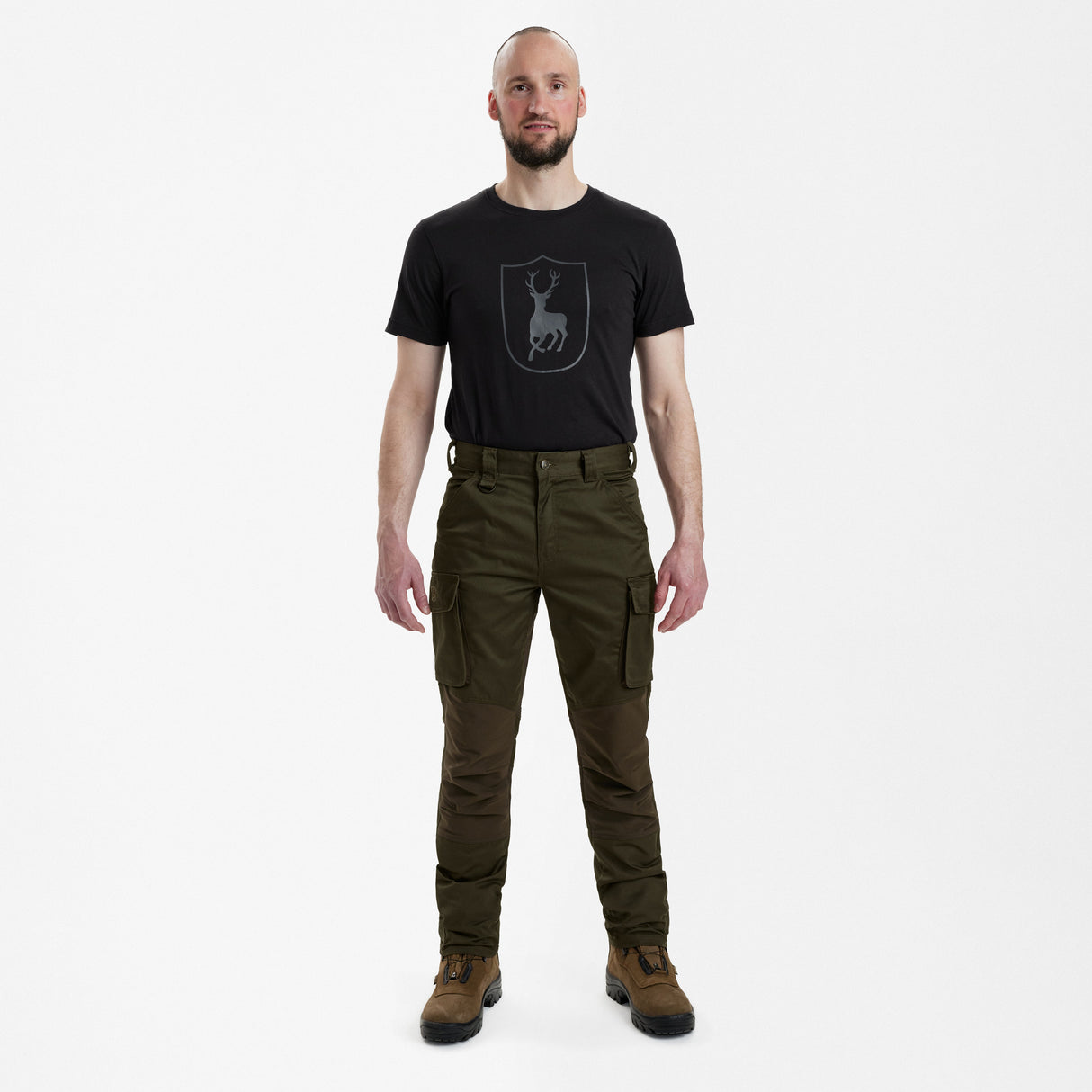 Rogaland Stretchbyxor Kort Adventure Green - Deerhunter