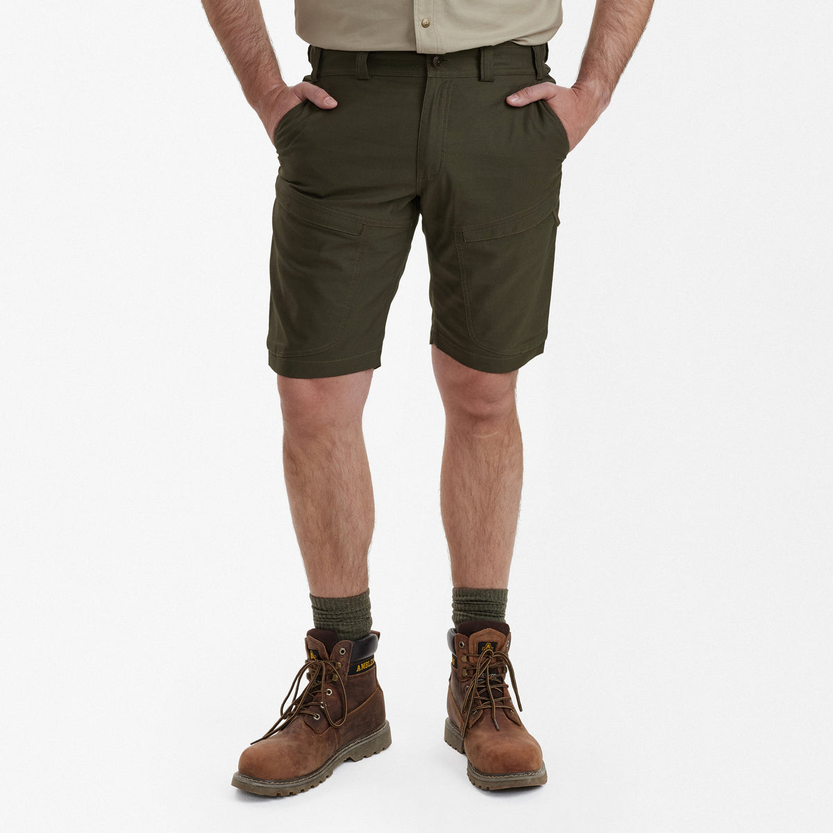 Matobo Shorts Skogsgrön - Deerhunter