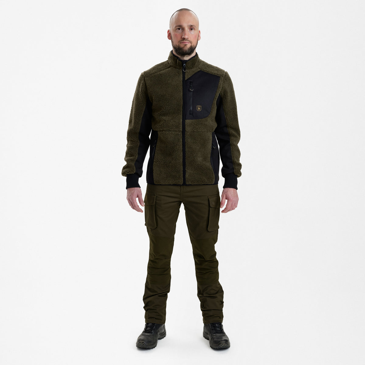 Rogaland fiberpälsjacka Grön - Deerhunter