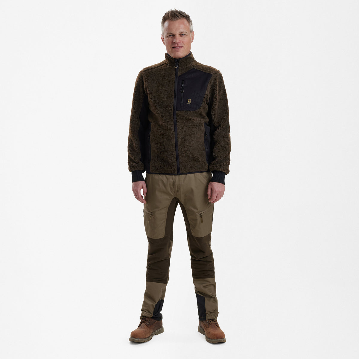 Rogaland Fiberpälsjacka Brun - Deerhunter
