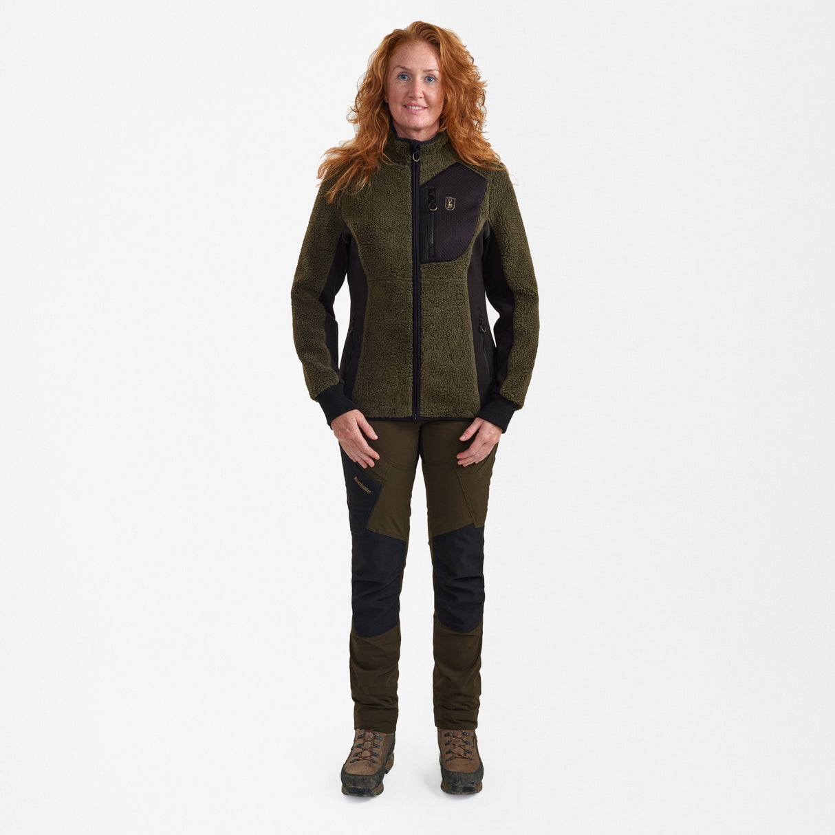 Lady Roja Fiberpälsjacka Adventure Green - Deerhunter