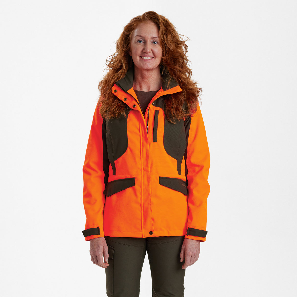 Lady Ann Extreme jacka med membran Orange - Deerhunter