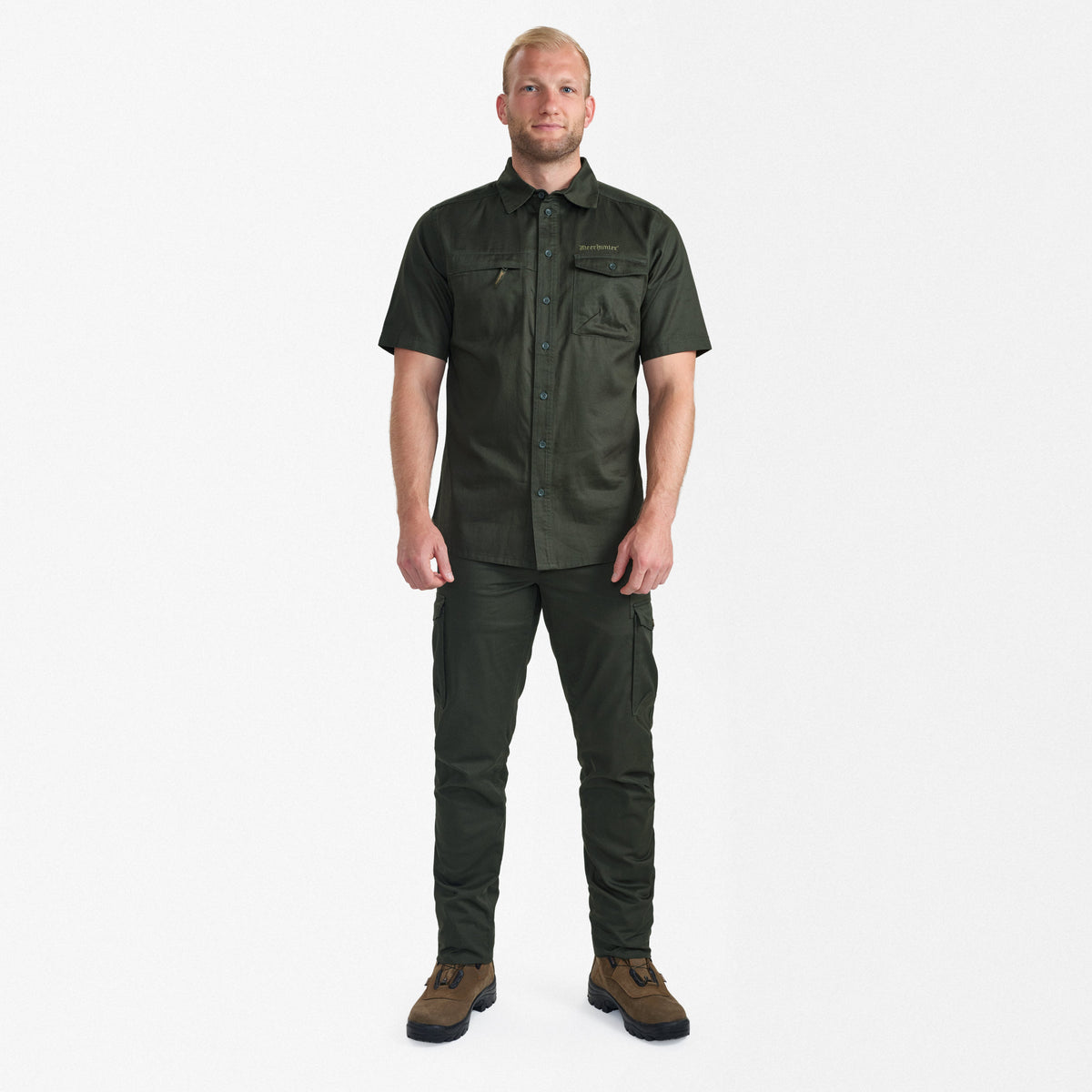 Atlas skjorta S/S Timber - Deerhunter