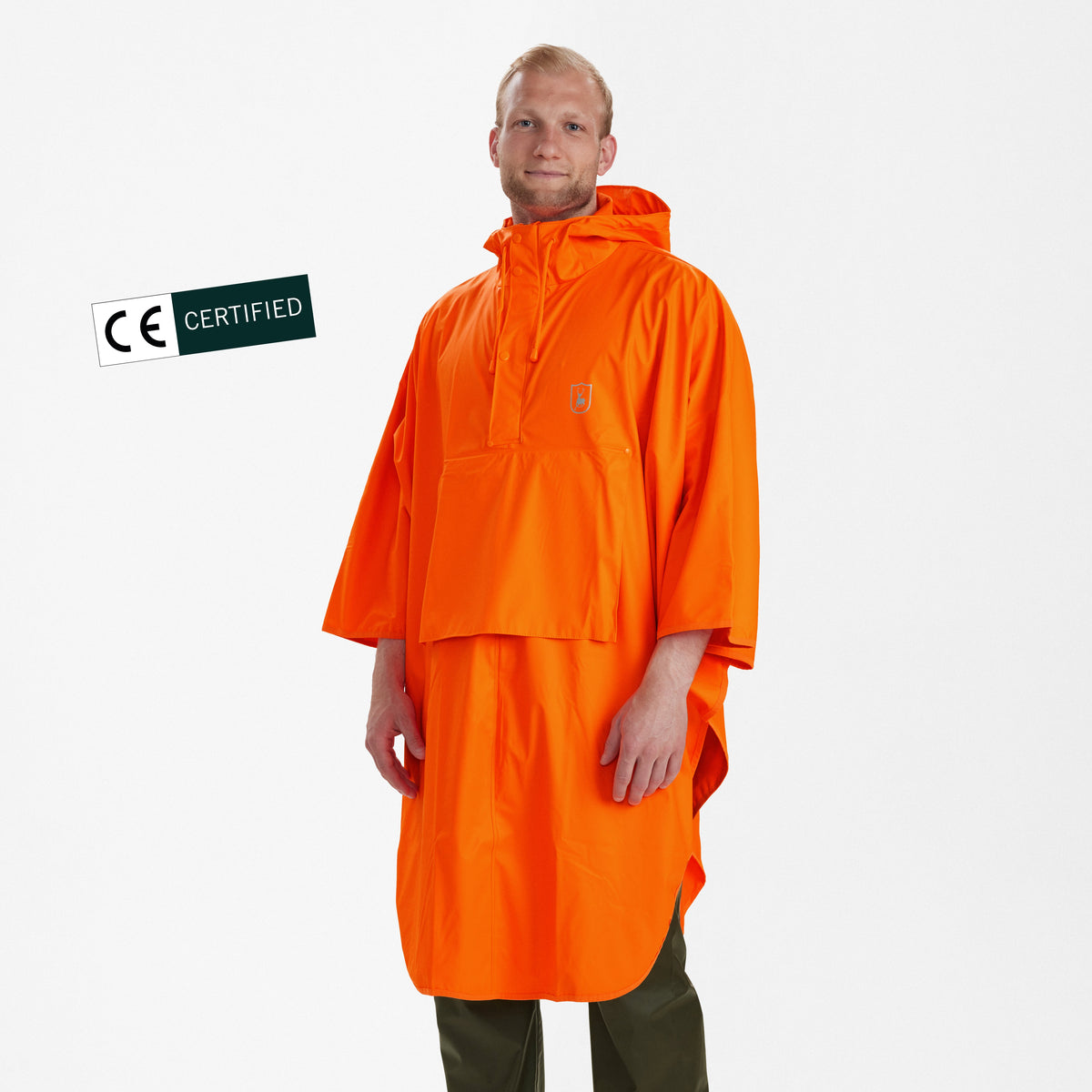Hurricane Regnponcho Orange - Deerhunter